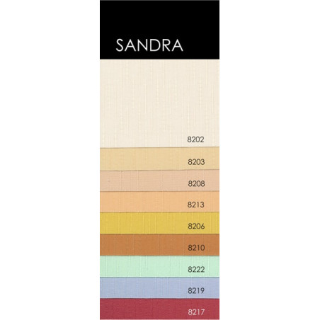 SANDRA - Fényszűrő szalagfüggöny lamella